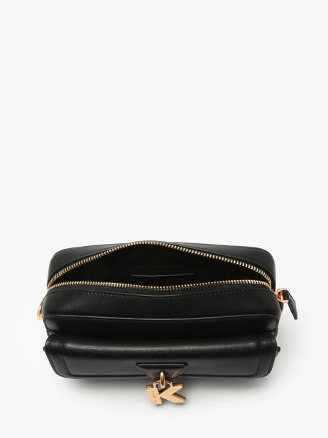 Cross Body Tas K Lock Leder Karl lagerfeld Zwart k lock A1W30406 ander zicht 2